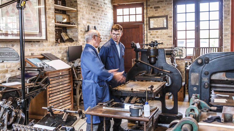 ​Openluchtmuseum Bachten de Kupe opent historische drukkerij